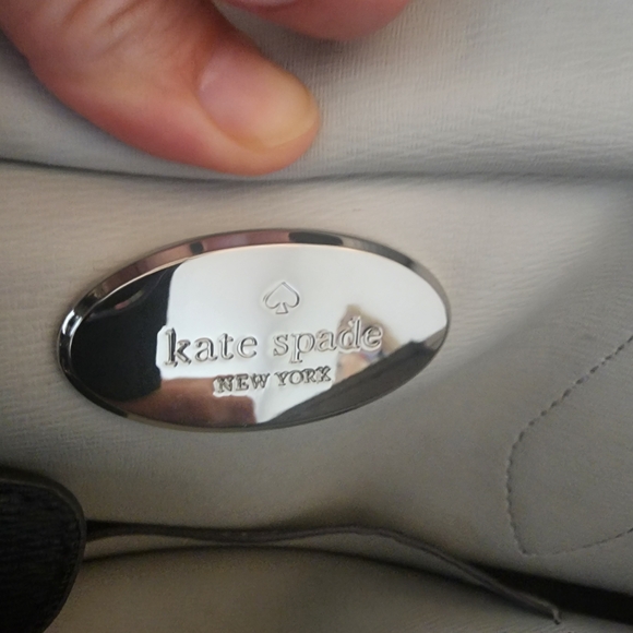 kate spade New York Navy & White Striped Top-Handle Satchel And Wallet - Picture 4 of 7